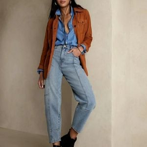 Banana Republic Sedona Barrel Jean